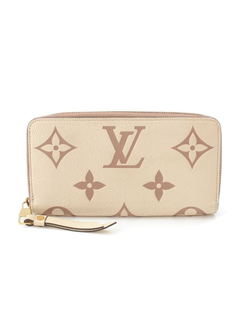 Louis Vuitton Zippy Wallet Monogram Empreinte Ivory